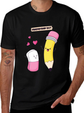 Friendship Day Cartoon Graphic Tee product image 1