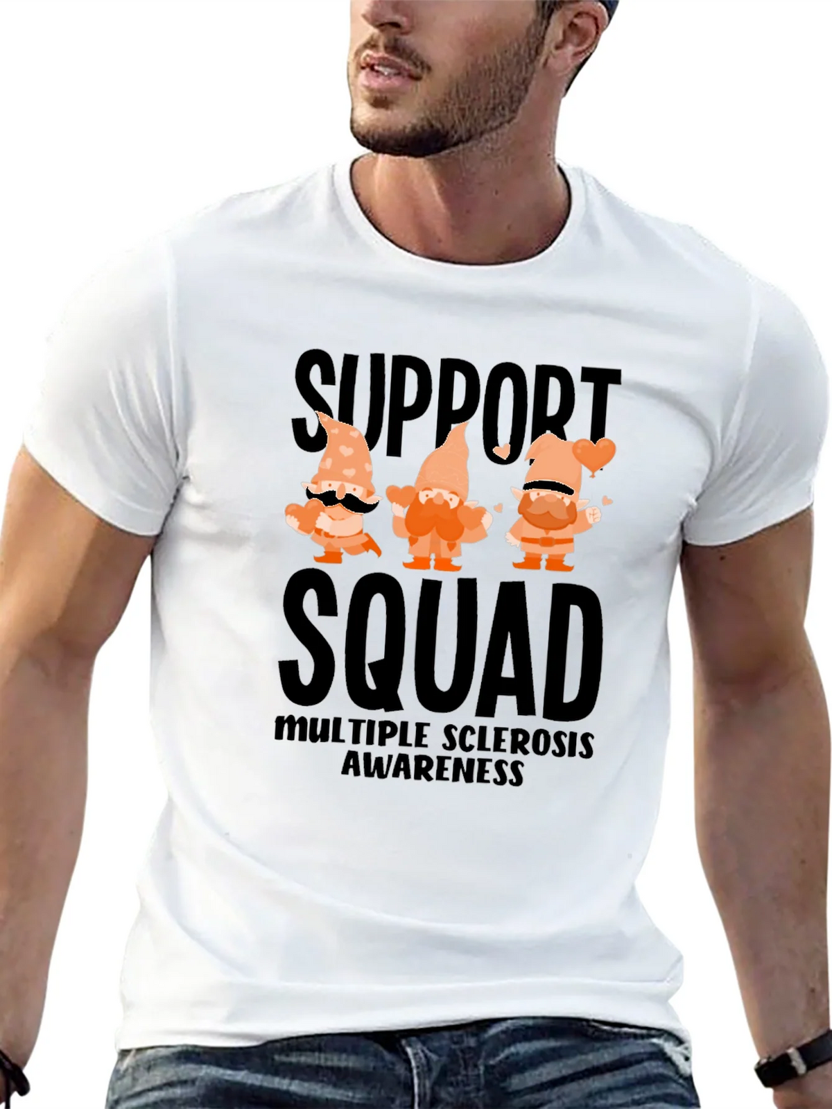 Support Squad Multiple Sclerosis Awareness Tee product image 12
