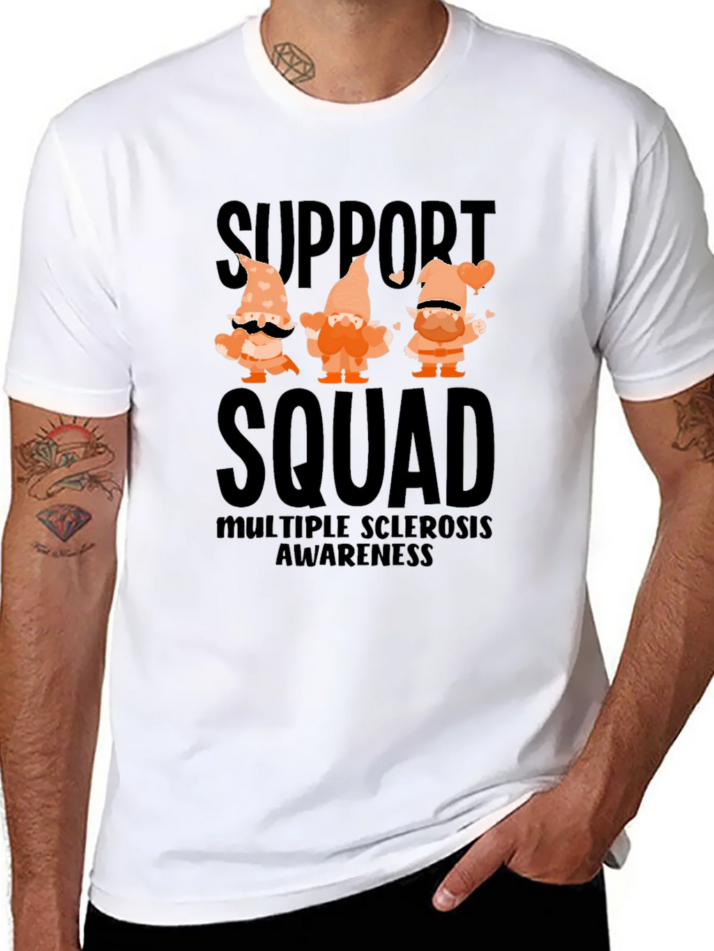Support Squad Multiple Sclerosis Awareness Tee product image 7