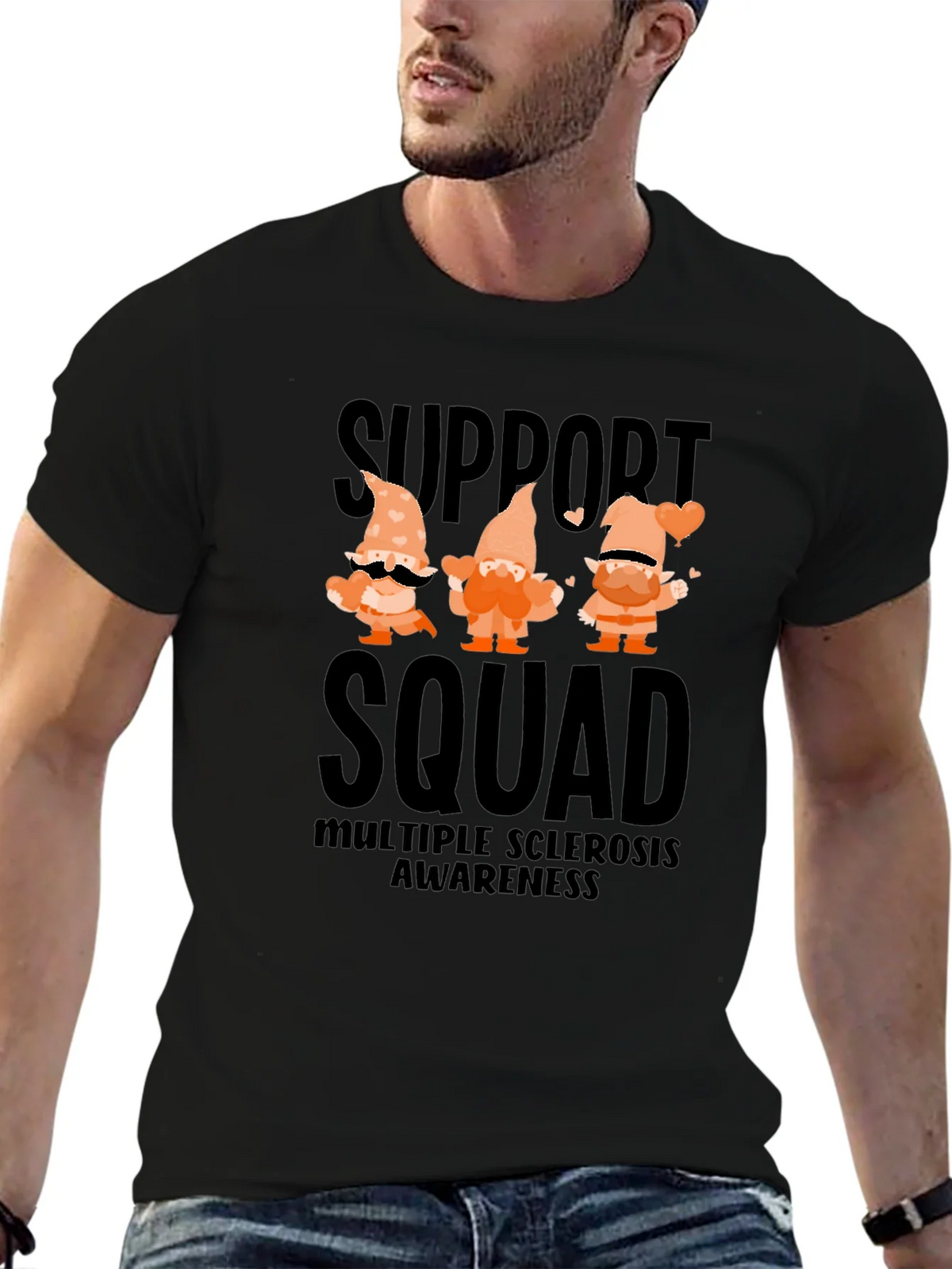 Support Squad Multiple Sclerosis Awareness Tee product image 6