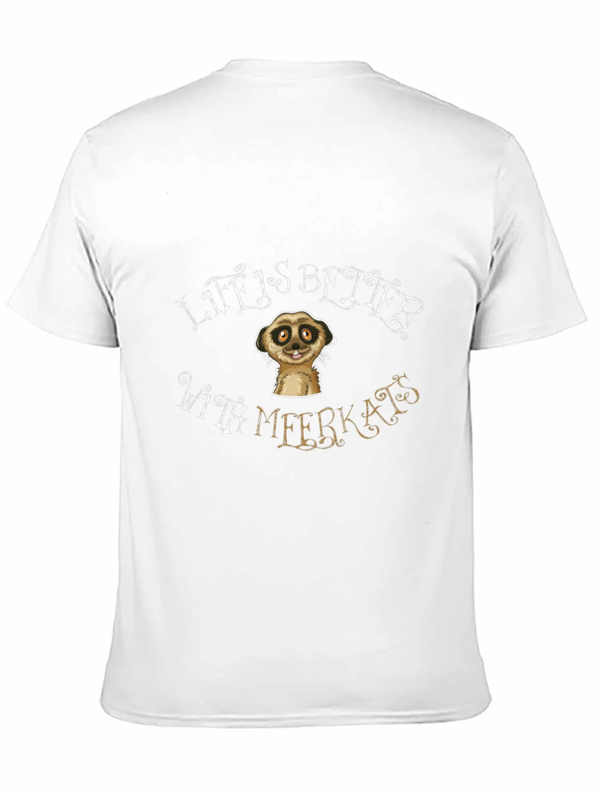 Life is Better With Meerkats Black T-Shirt product image 10