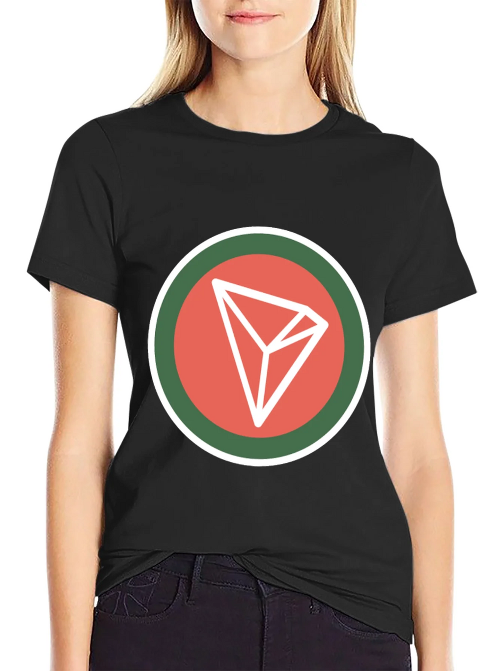 Tron Crypto T-Shirt - Black Tee product image 2