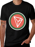 Tron Crypto T-Shirt - Black Tee product image 1
