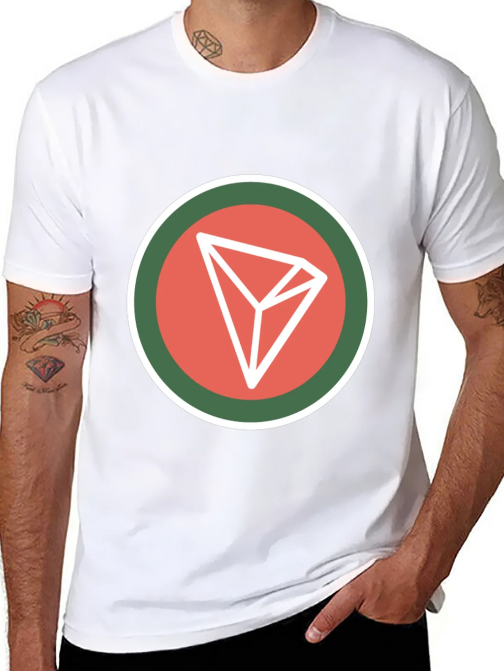 Tron Crypto T-Shirt - Black Tee product image 7