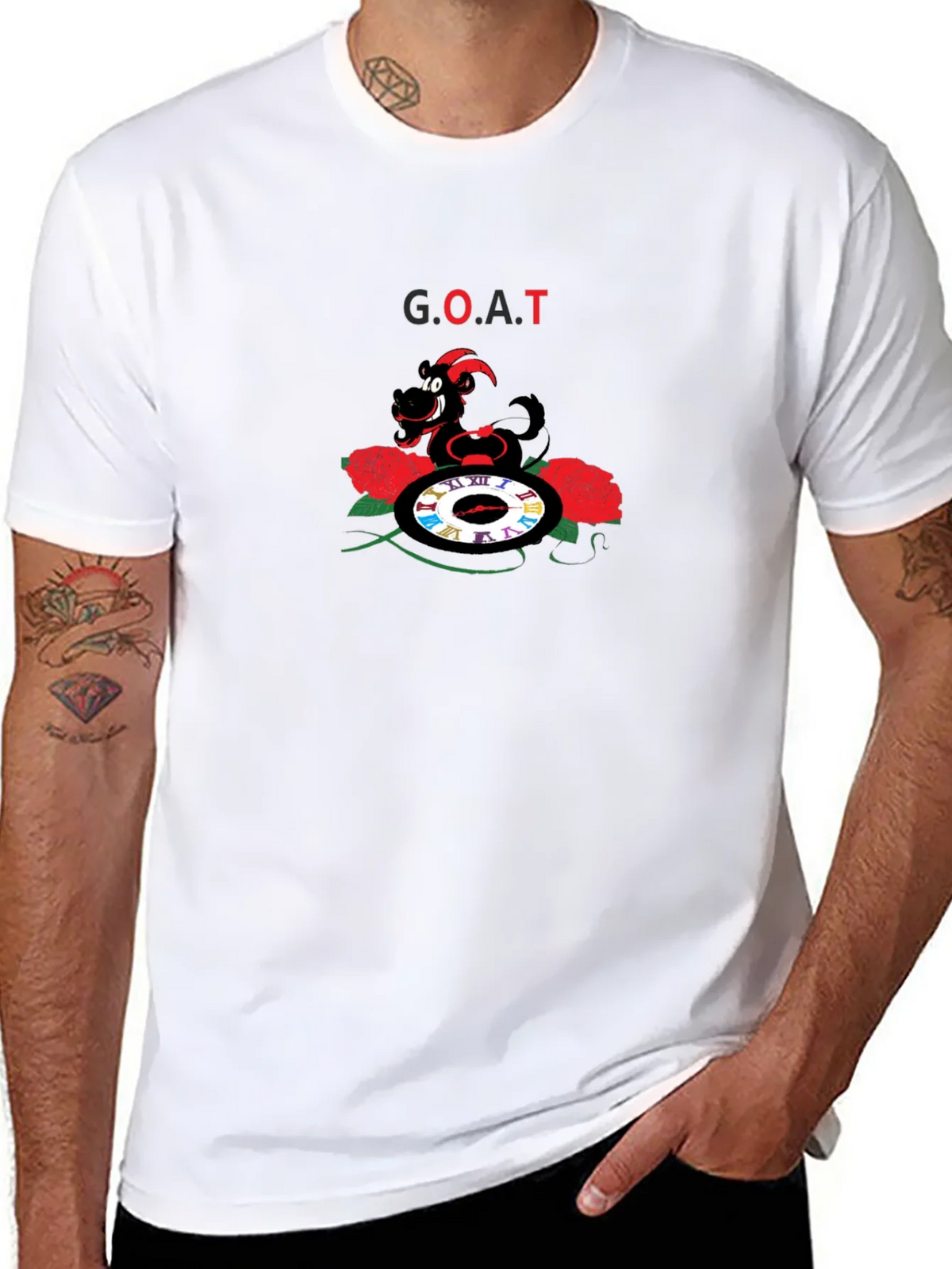 G.O.A.T Graphic Tee - Unique Cartoon Design product image 5