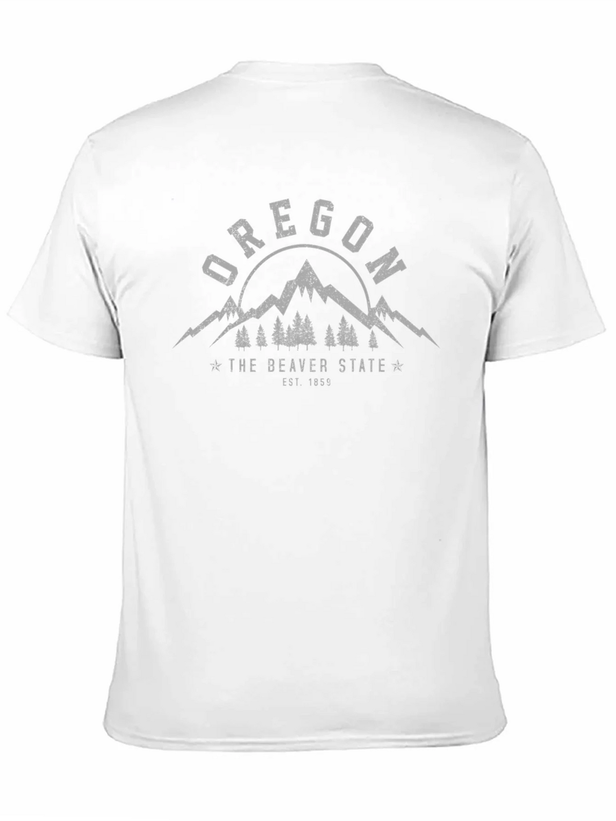 Oregon Beaver State T-Shirt - Distressed Graphic Tee product image 10