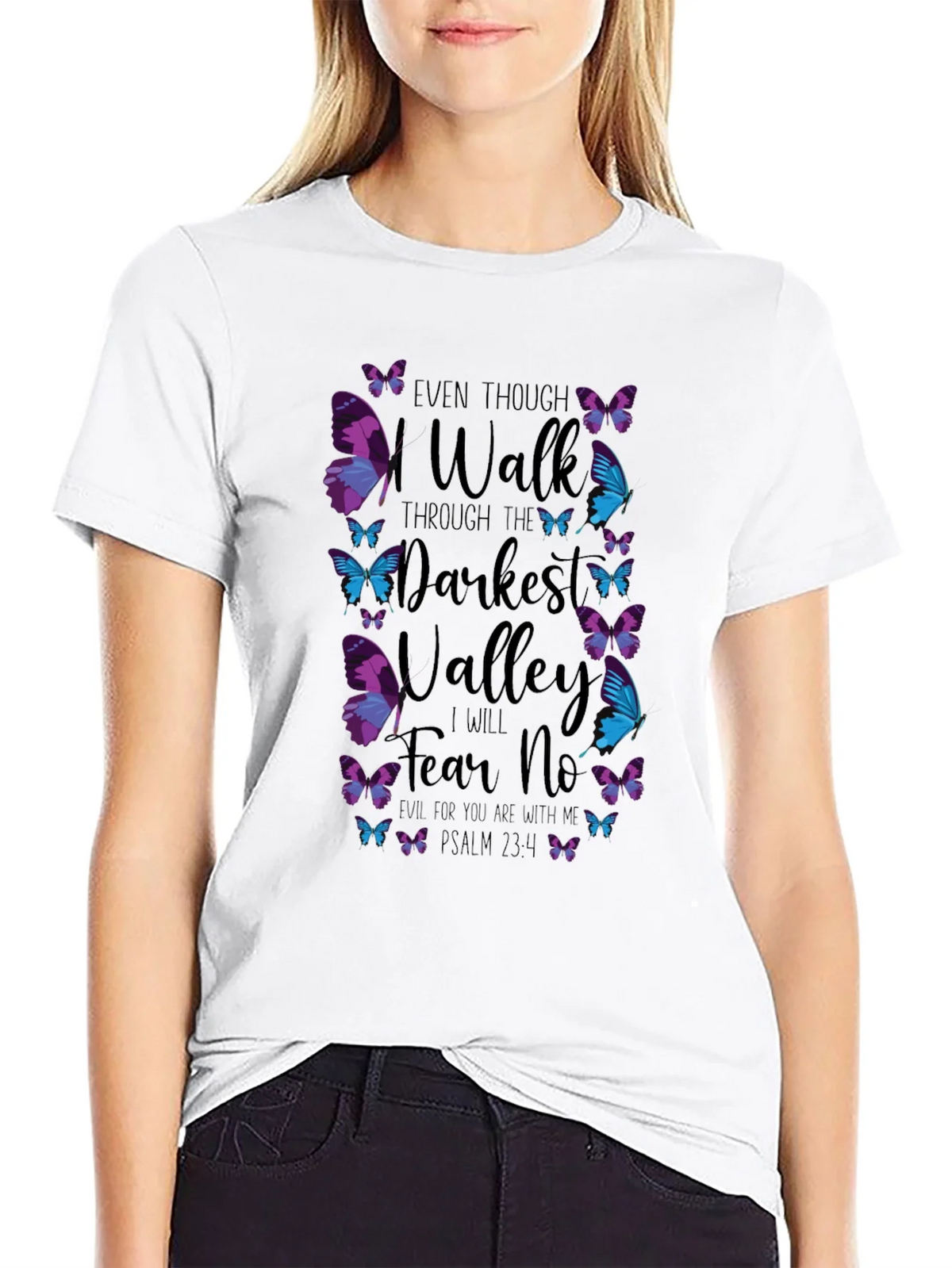 Even Though I Walk T-Shirt product image 8