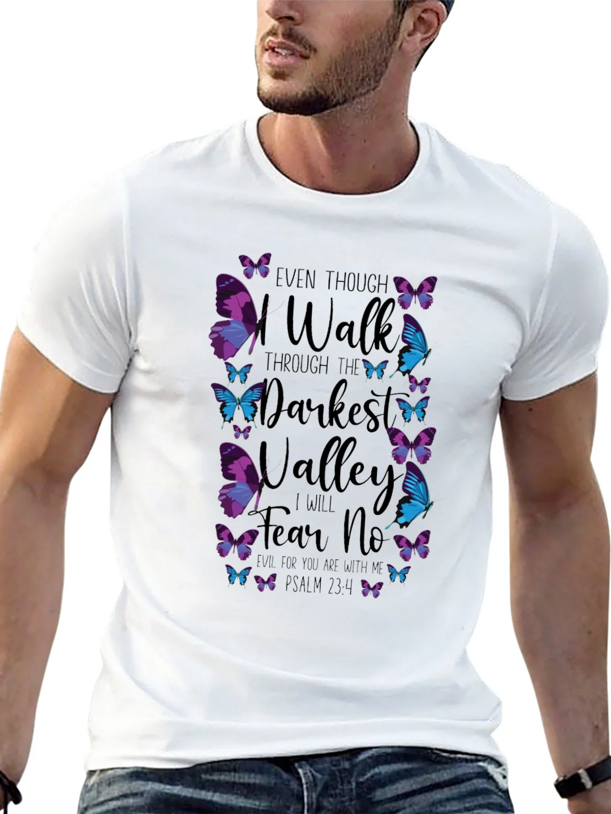 Even Though I Walk T-Shirt product image 12