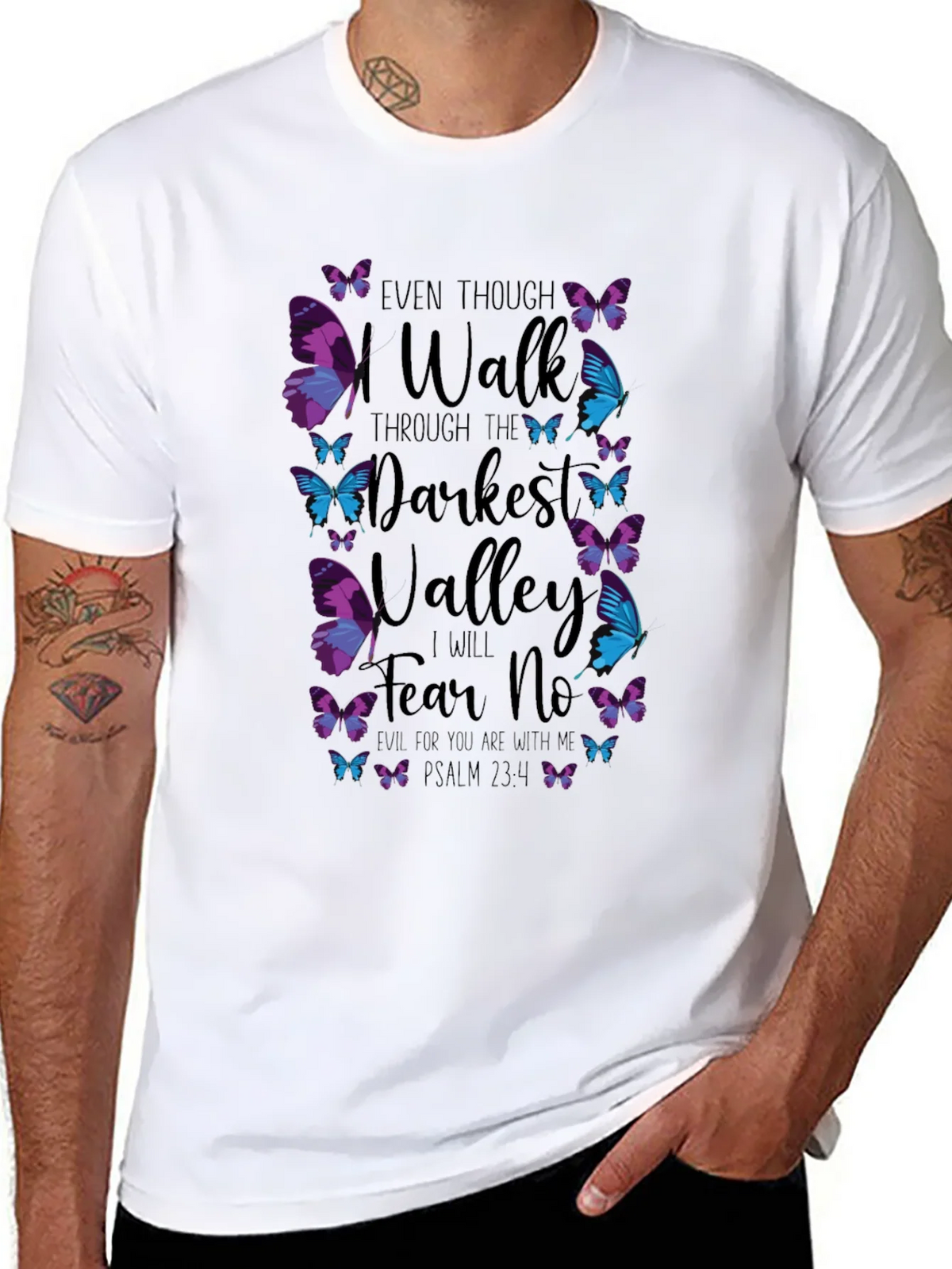 Even Though I Walk T-Shirt product image 7