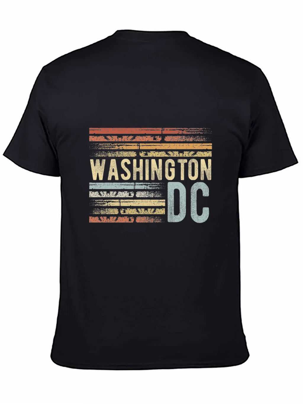Washington DC Retro Style Graphic Tee product image 3