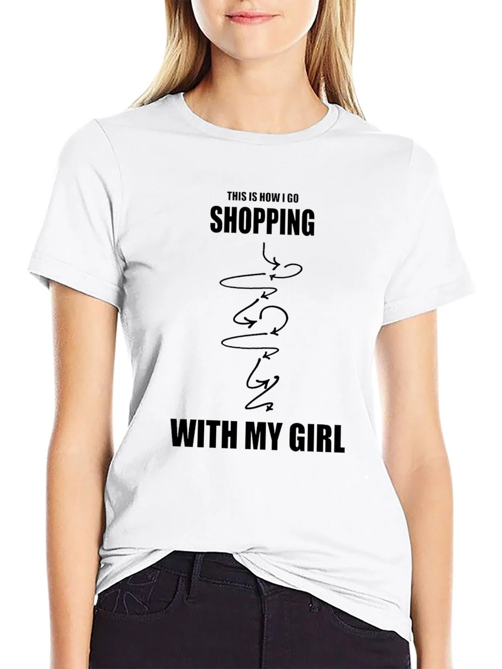 Shopping with My Girl T-Shirt product image 8