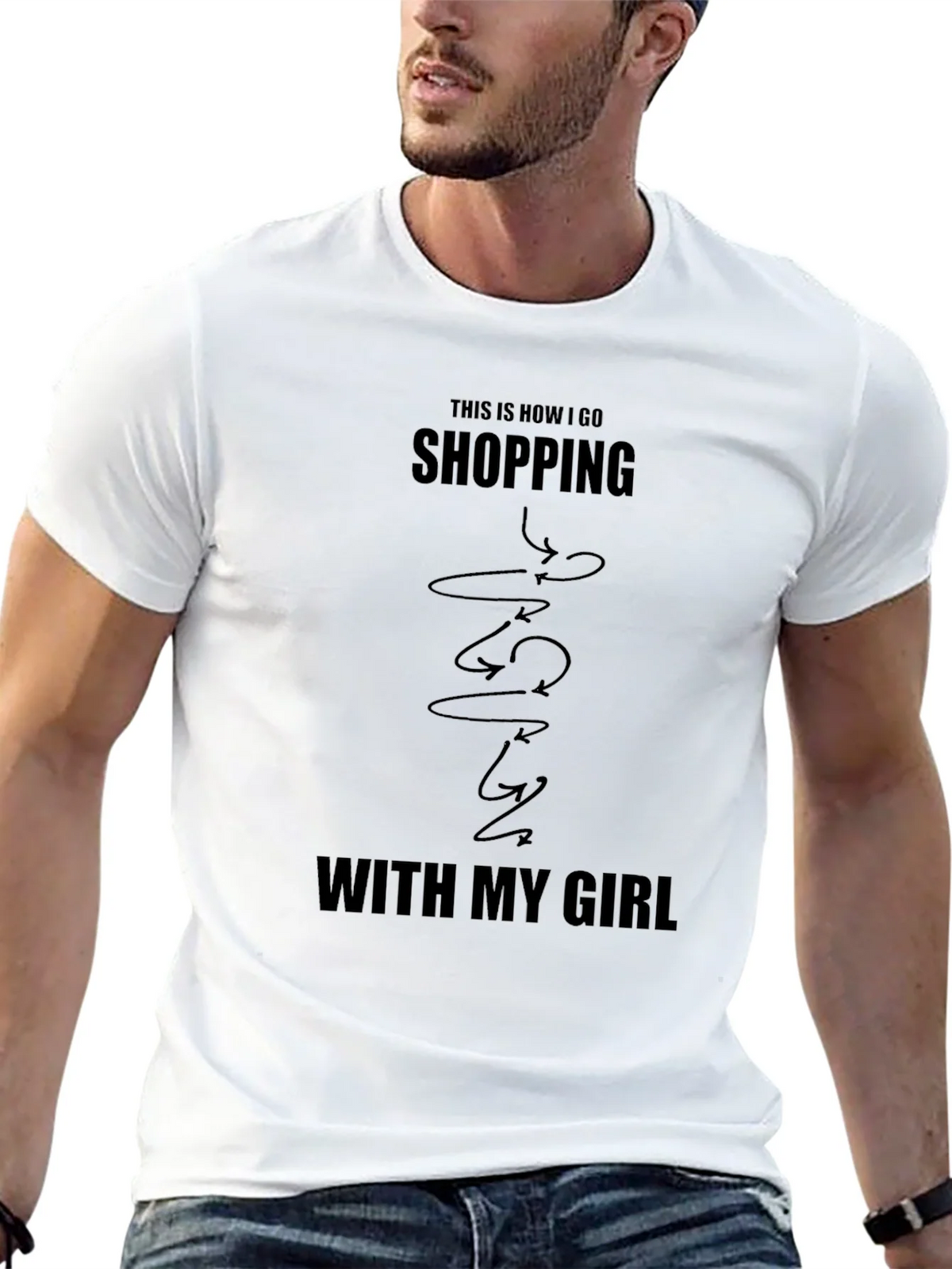 Shopping with My Girl T-Shirt product image 12