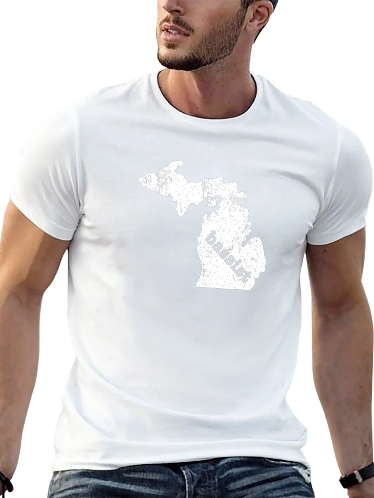 Bassist Michigan State Graphic Tee product image 12