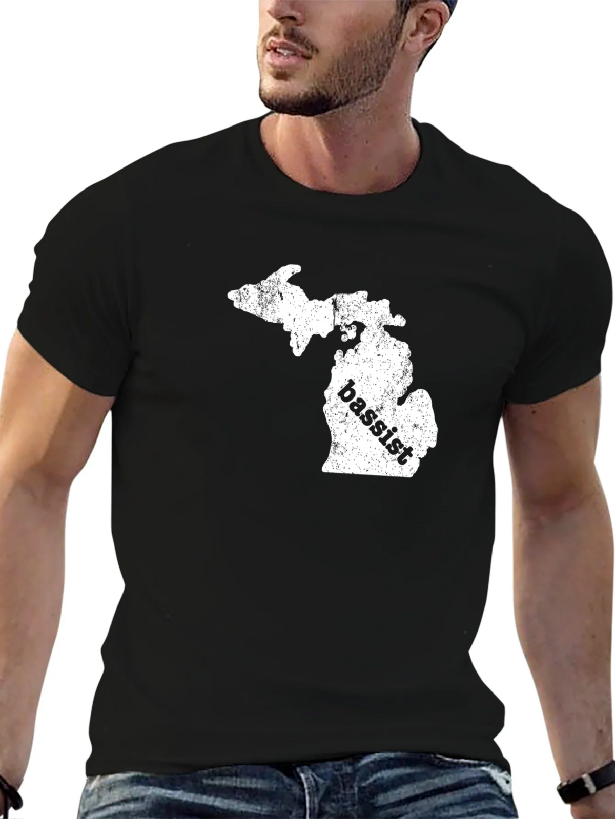 Bassist Michigan State Graphic Tee product image 6