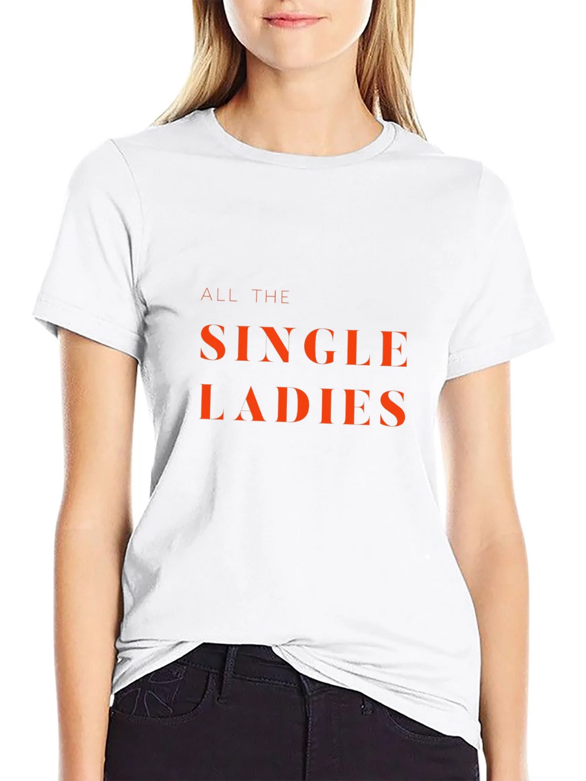 Single Ladies Graphic Tee - Classic Fit product image 8