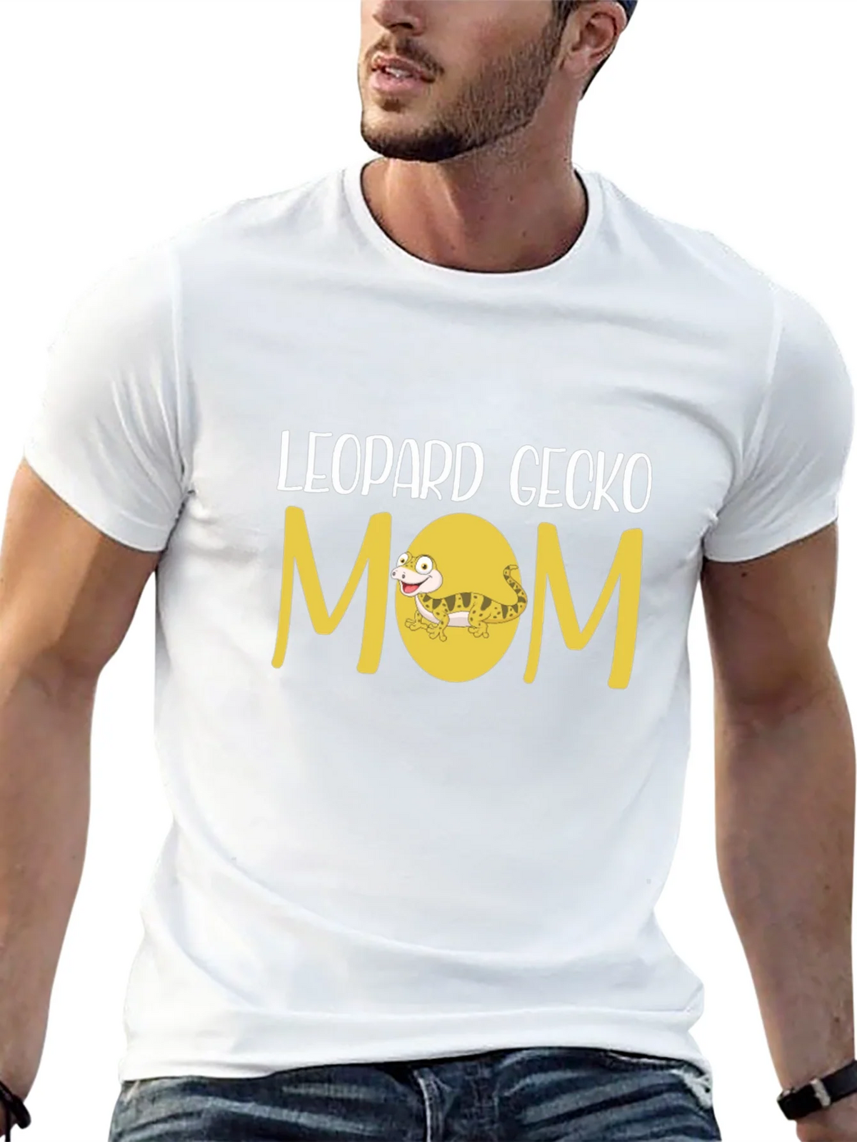 Leopard Gecko Mom Graphic Tee - Novelty Animal Lover Shirt product image 12