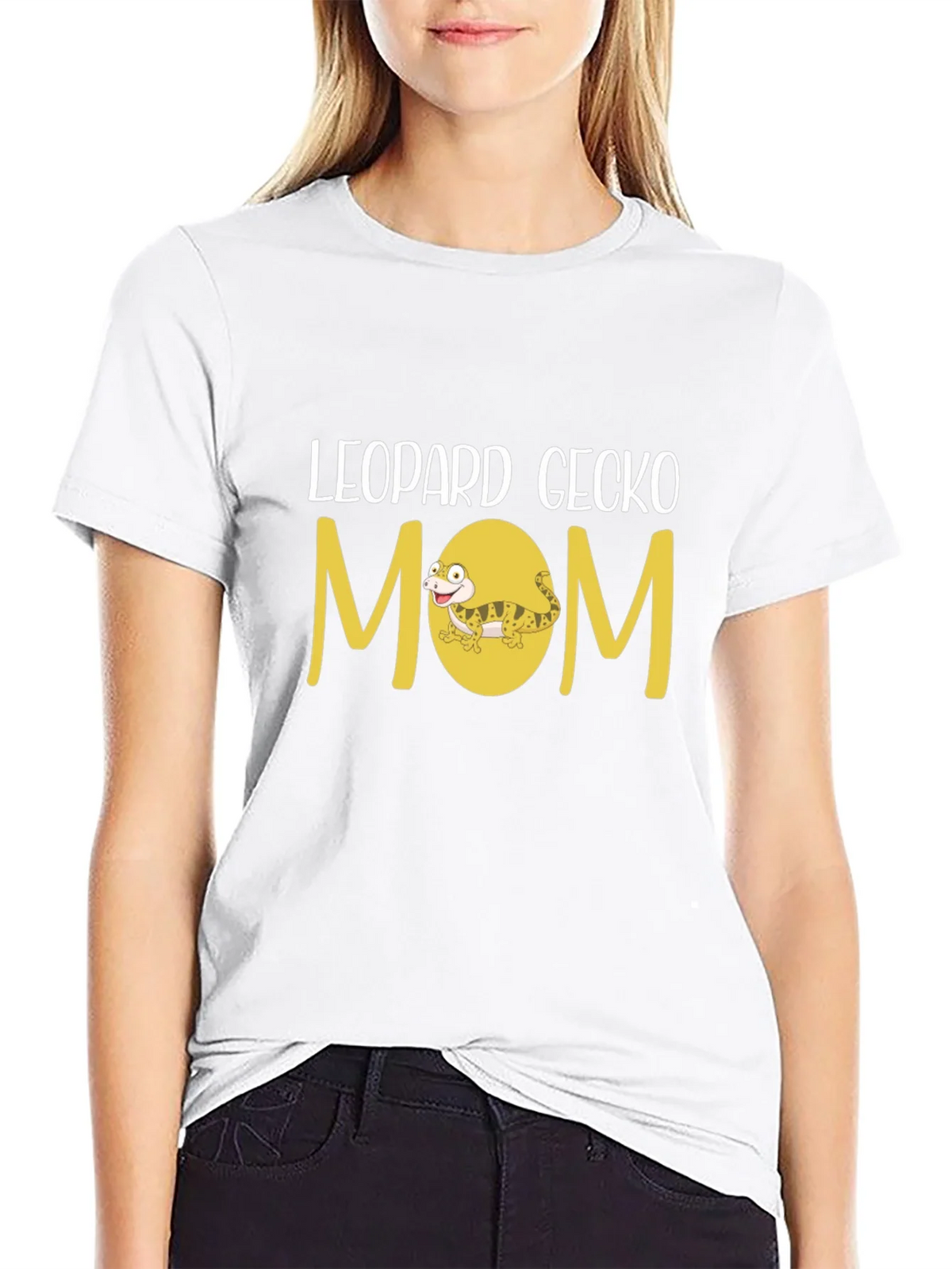 Leopard Gecko Mom Graphic Tee - Novelty Animal Lover Shirt product image 8