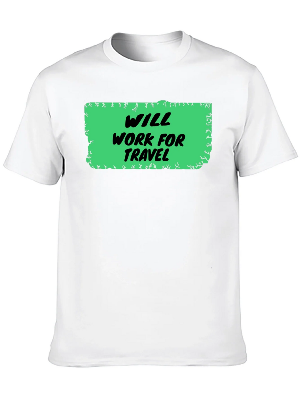 Will Work for Travel Graphic Tee product image 6
