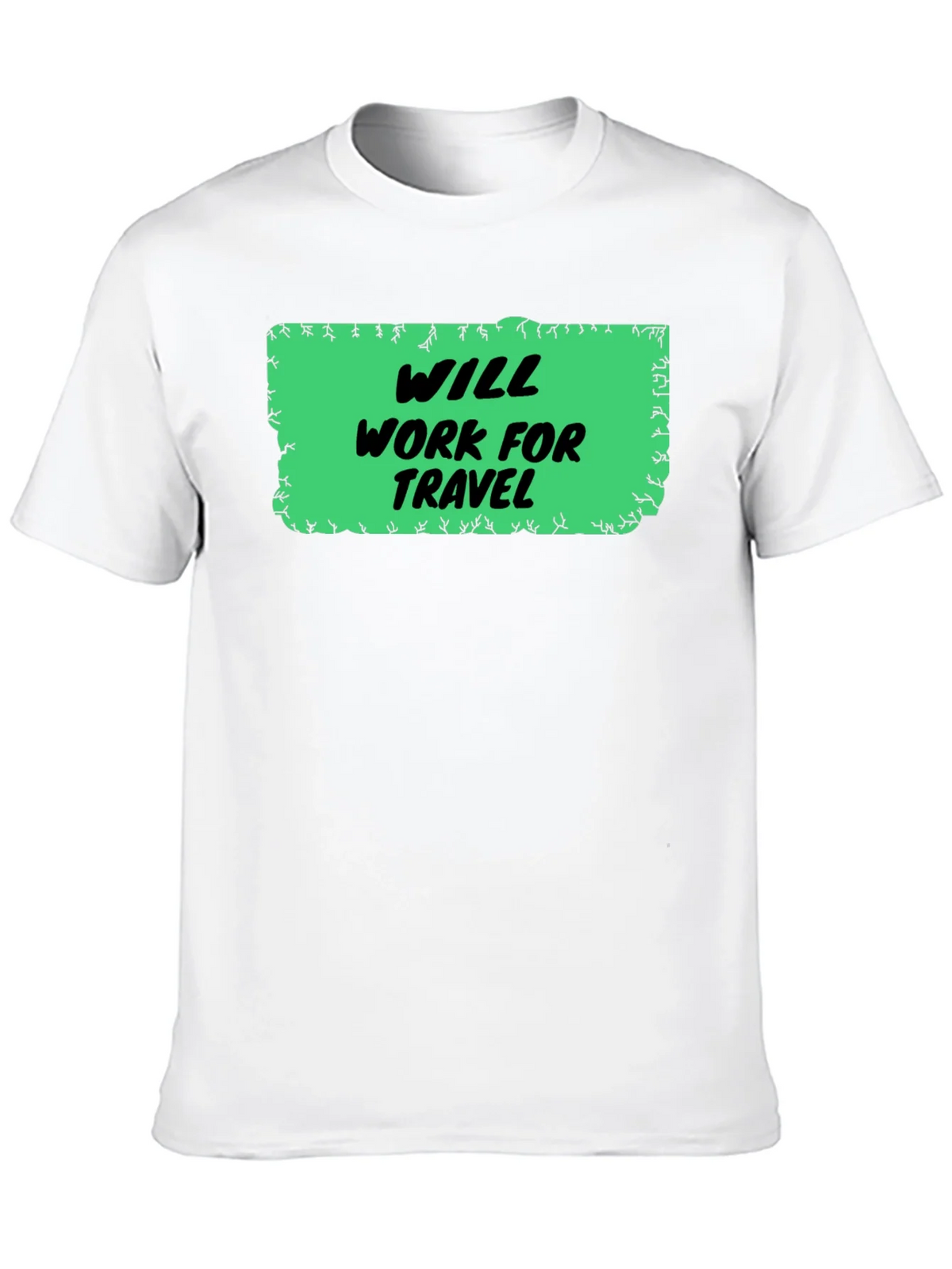 Will Work for Travel Graphic Tee product image 6