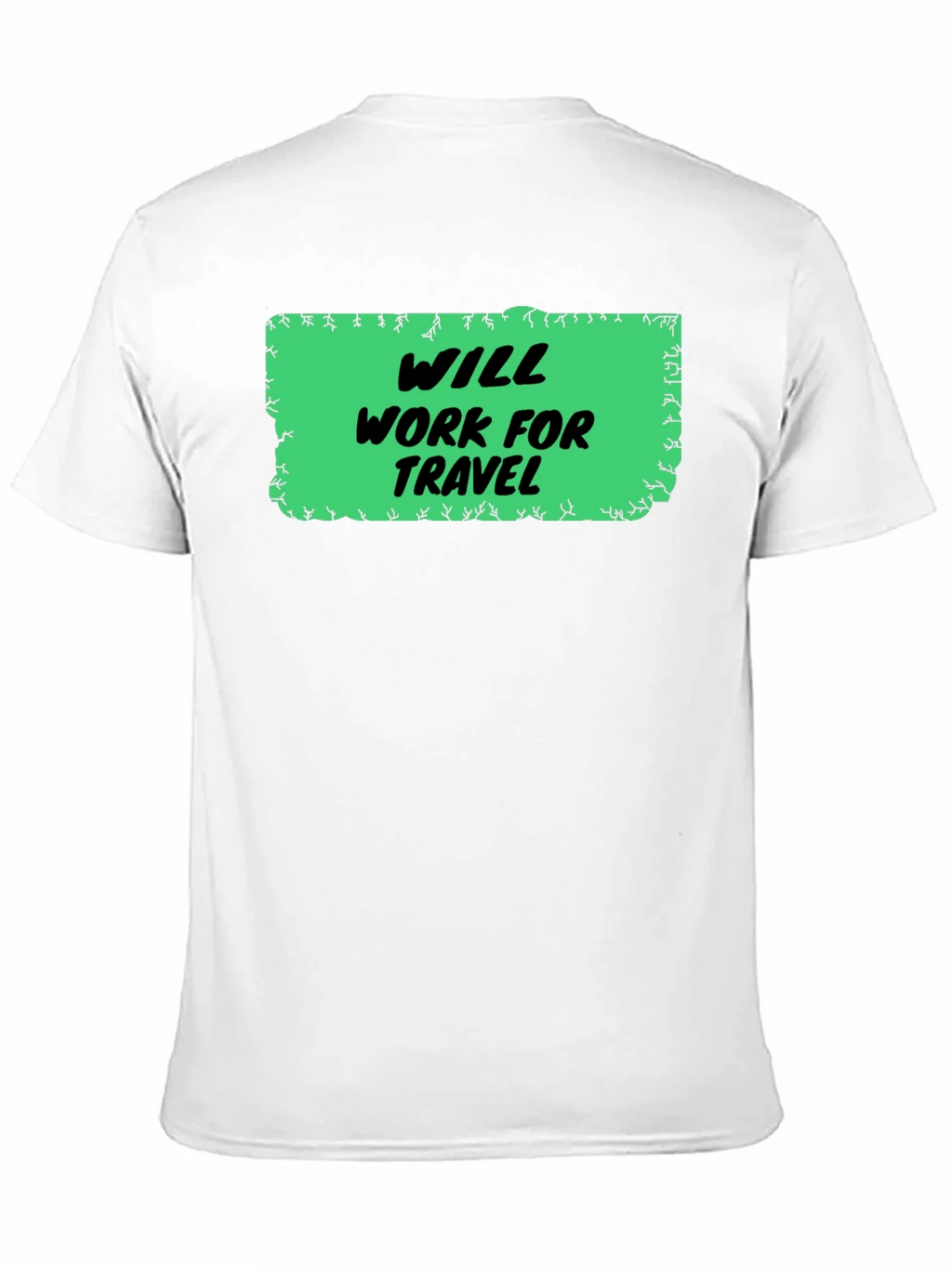 Will Work for Travel Graphic Tee product image 7