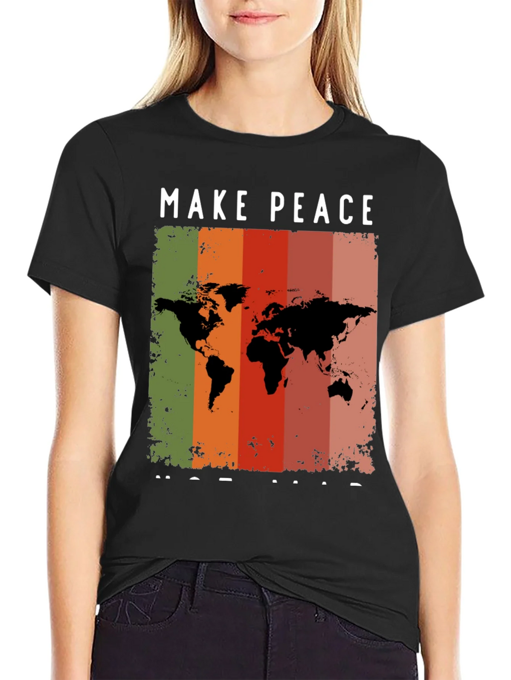 Make Peace Not War Graphic Tee product image 2