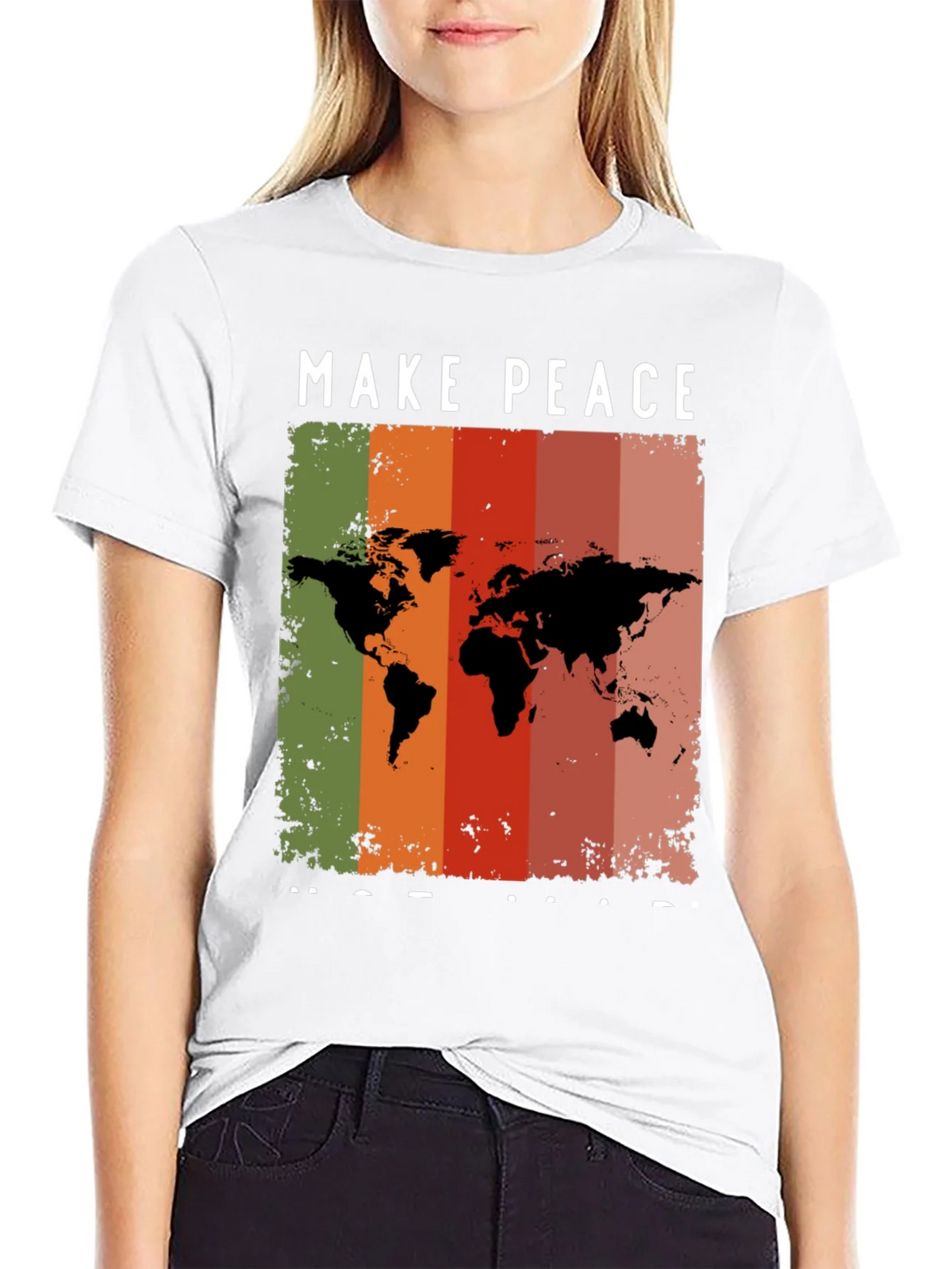 Make Peace Not War Graphic Tee product image 8