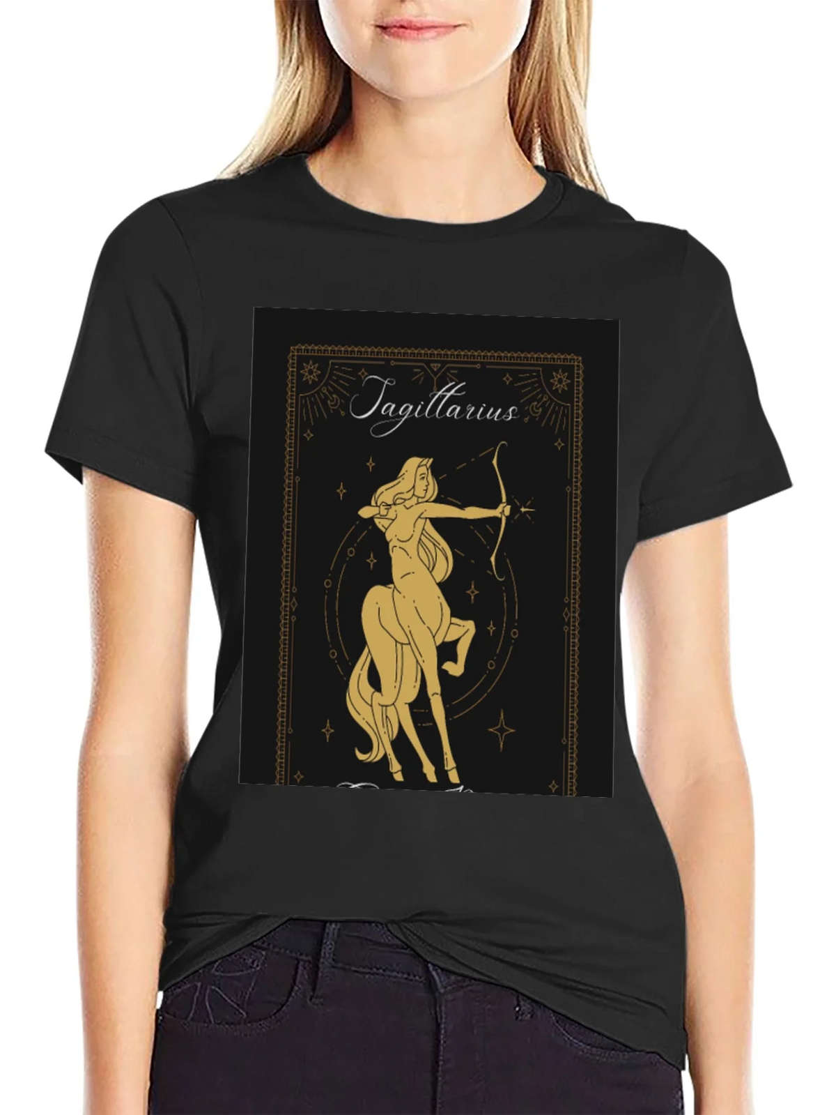 Sagittarius Zodiac Graphic Tee product image 2