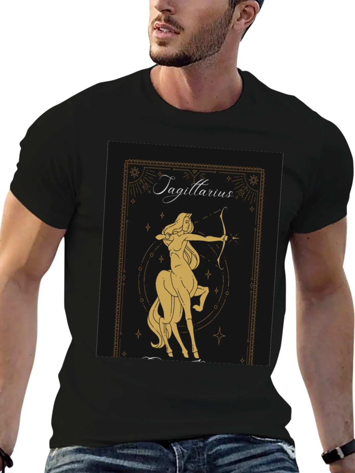Sagittarius Zodiac Graphic Tee product image 6