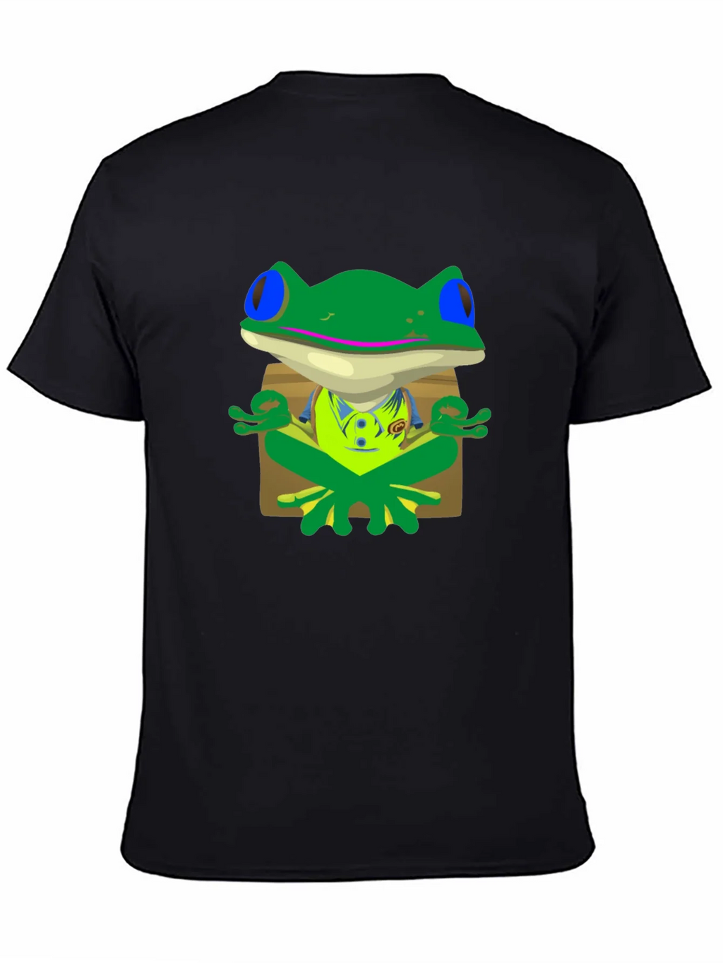 Meditating Frog Graphic Tee - Find Your Zen product image 4