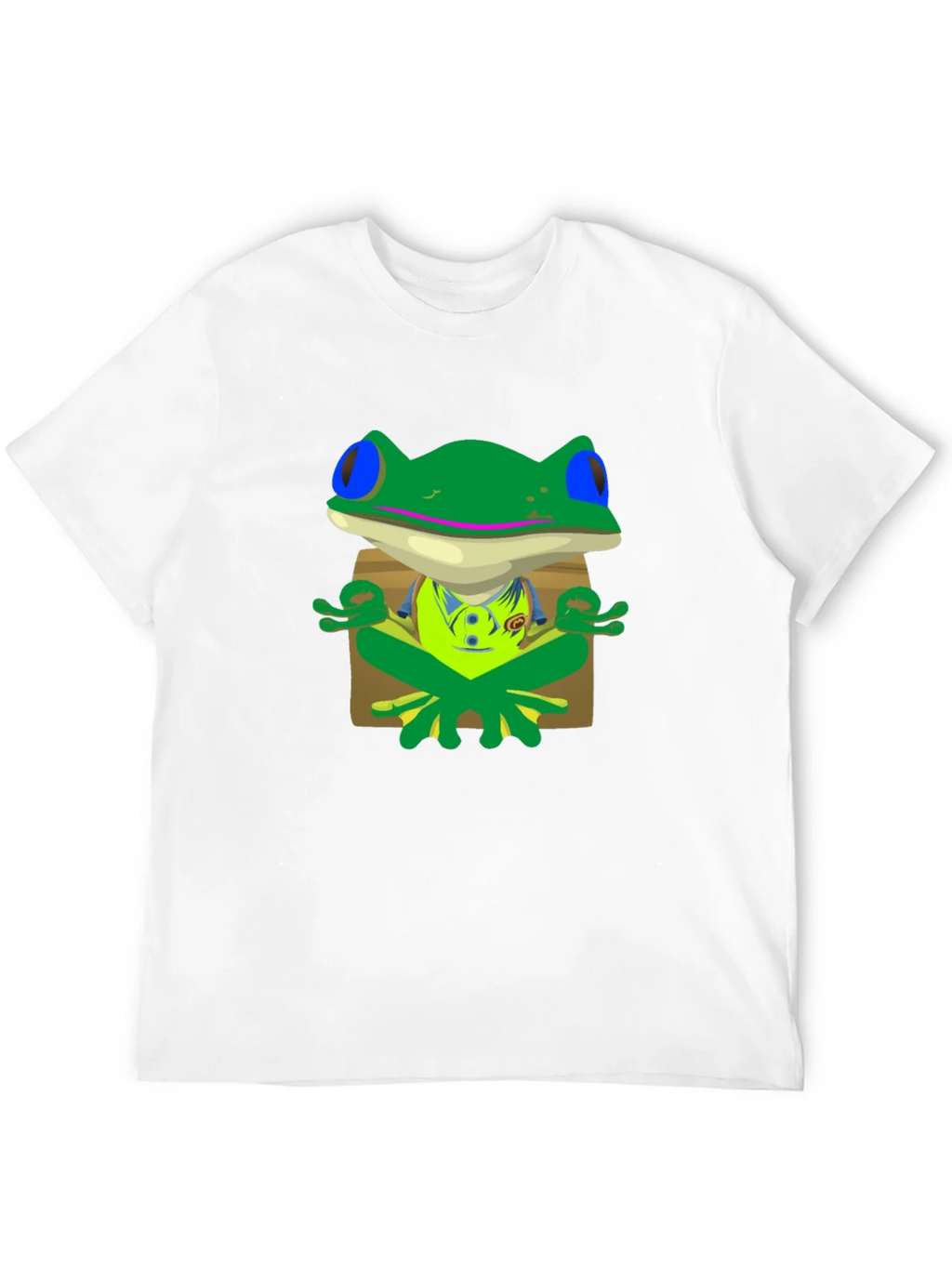 Meditating Frog Graphic Tee - Find Your Zen product image 11