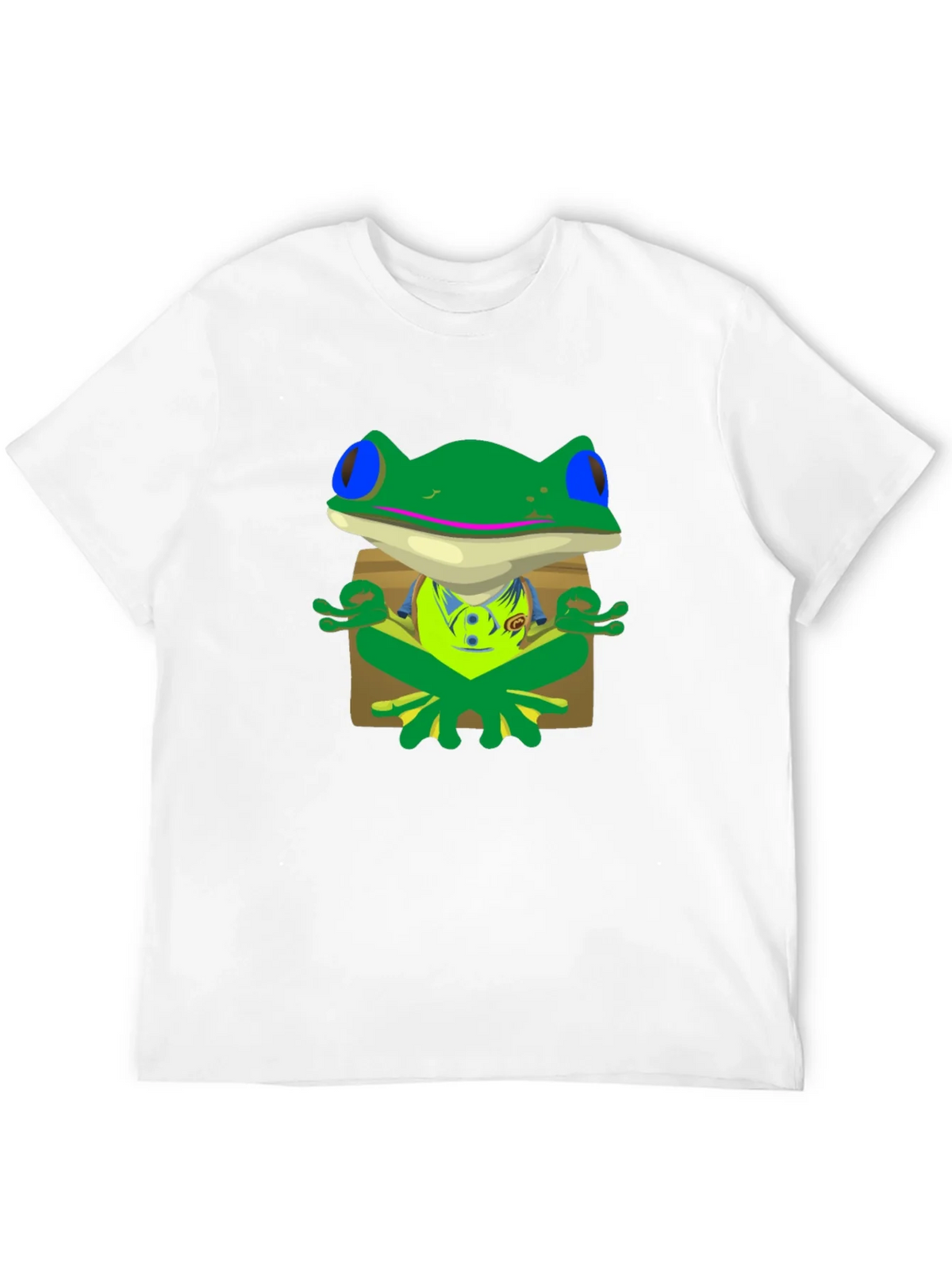 Meditating Frog Graphic Tee - Find Your Zen product image 11