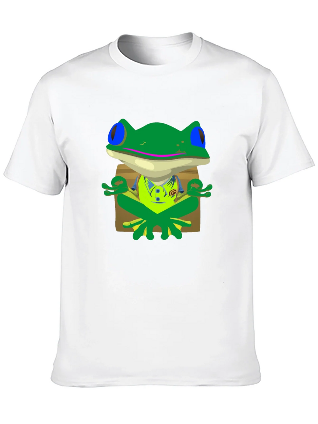 Meditating Frog Graphic Tee - Find Your Zen product image 9