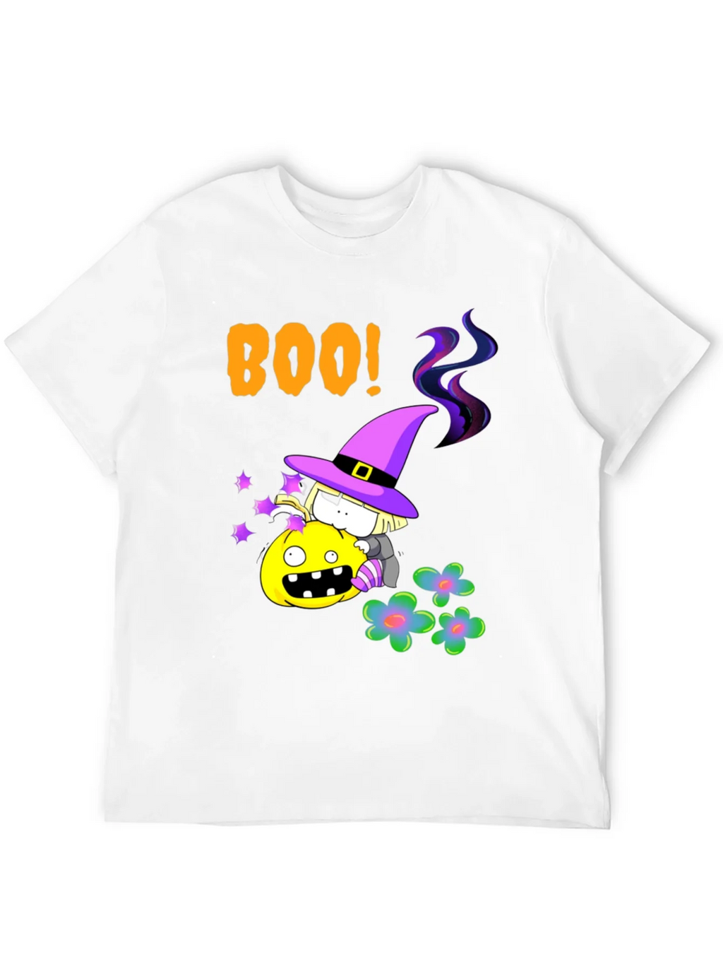 Boo Halloween Witch T-Shirt product image 6