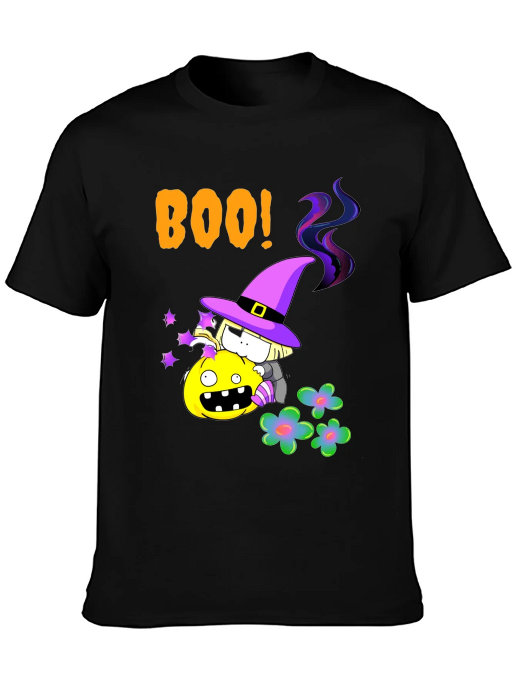 Boo Halloween Witch T-Shirt product image 3