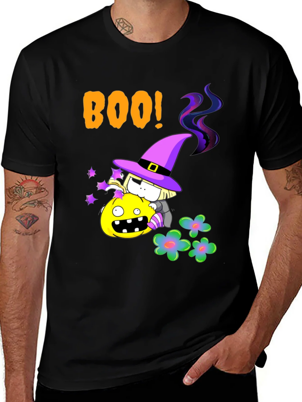 Boo Halloween Witch T-Shirt product image 1