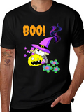 Boo Halloween Witch T-Shirt product image 1