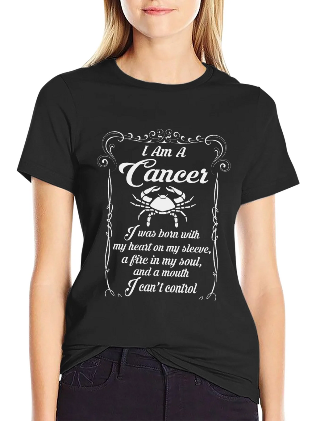 I Am A Cancer Zodiac T-Shirt - Astrology Tee product image 2