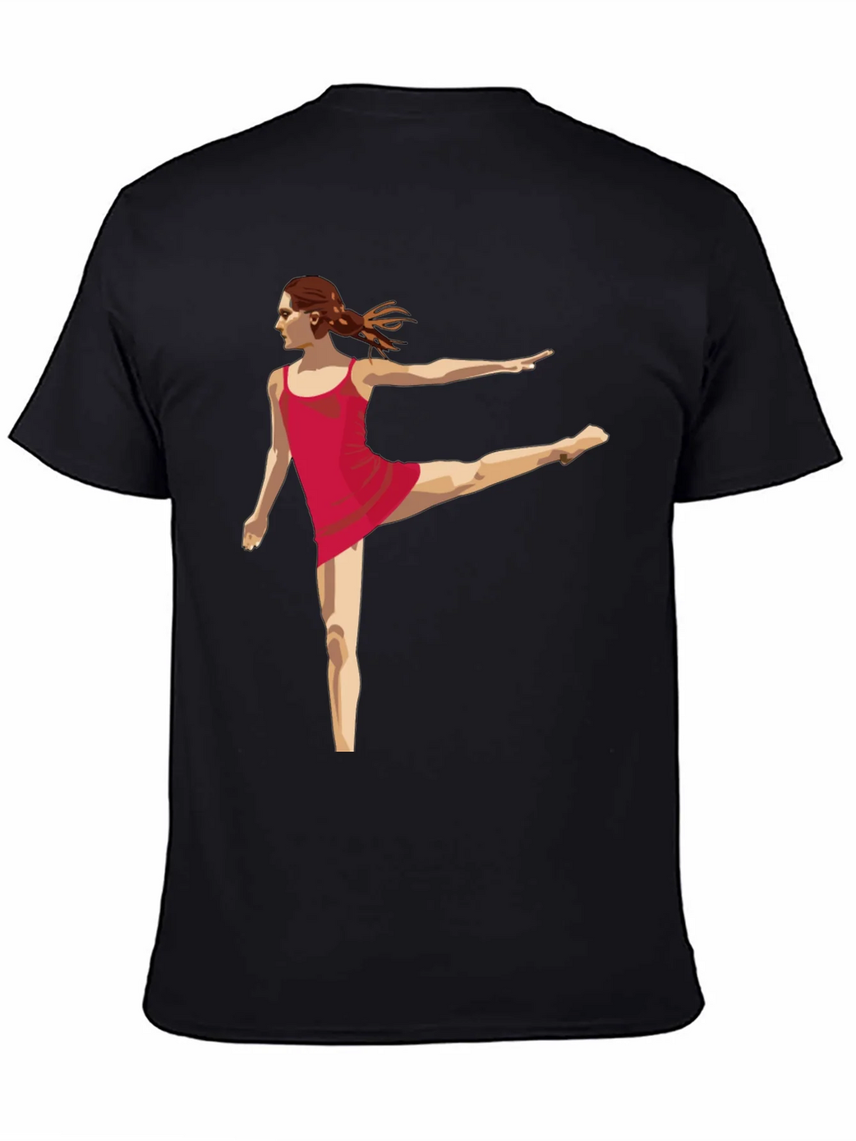 Dancer Graphic Tee - Modern Black T-Shirt product image 3
