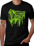 Happy Birthday Dad T-Shirt - Graphic Tee product image 1