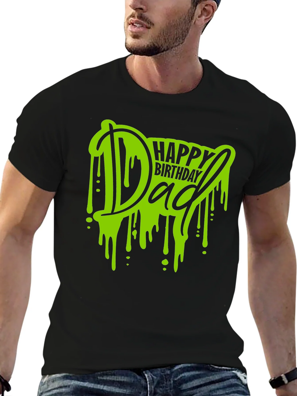 Happy Birthday Dad T-Shirt - Graphic Tee product image 6