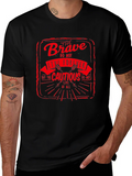 The Brave Live Forever Black Graphic Tee product image 1