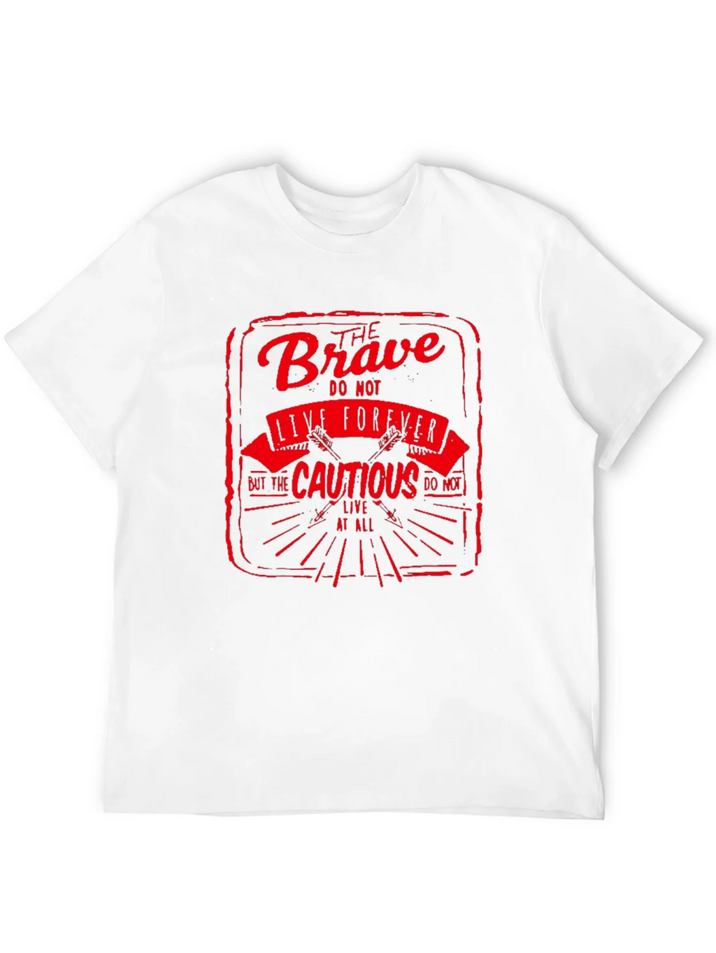 The Brave Live Forever Black Graphic Tee product image 11