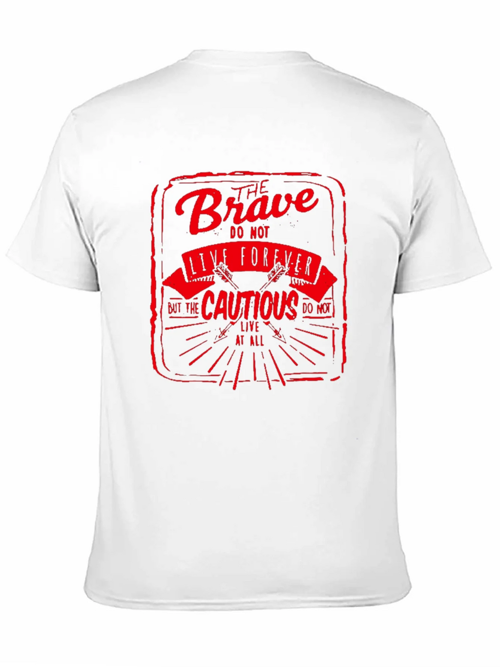 The Brave Live Forever Black Graphic Tee product image 10