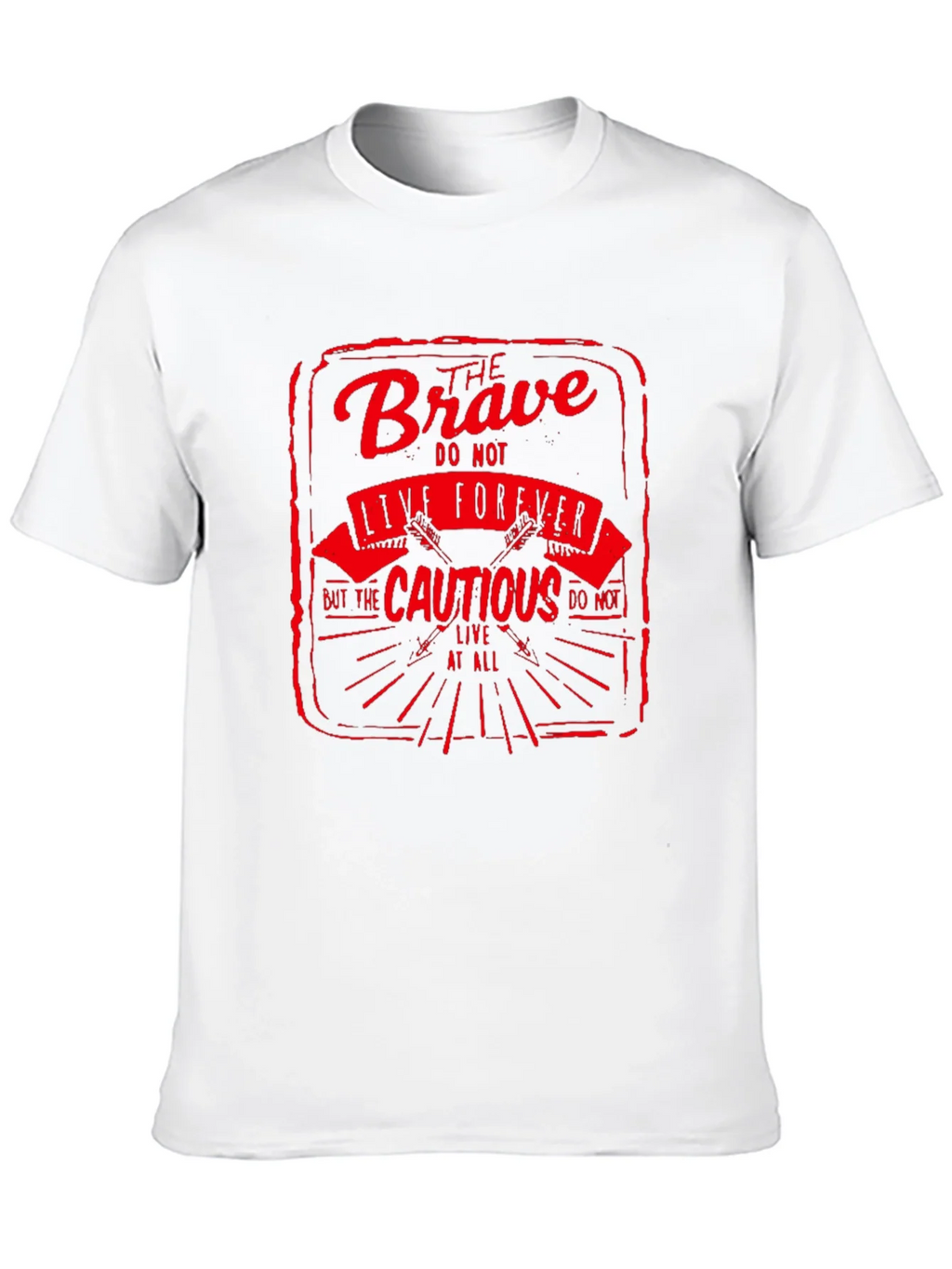 The Brave Live Forever Black Graphic Tee product image 9