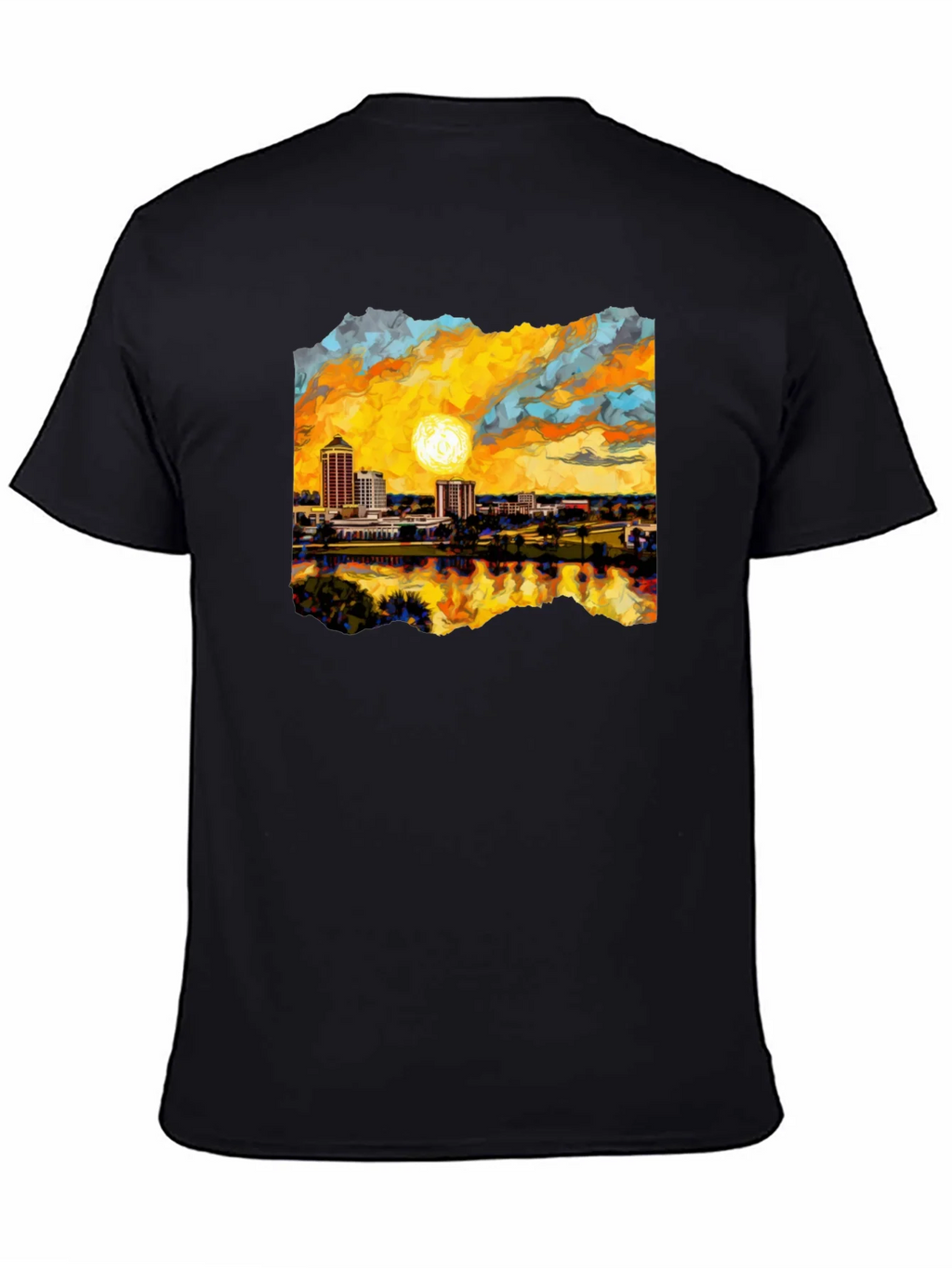 Jacksonville Florida Skyline T-Shirt product image 4