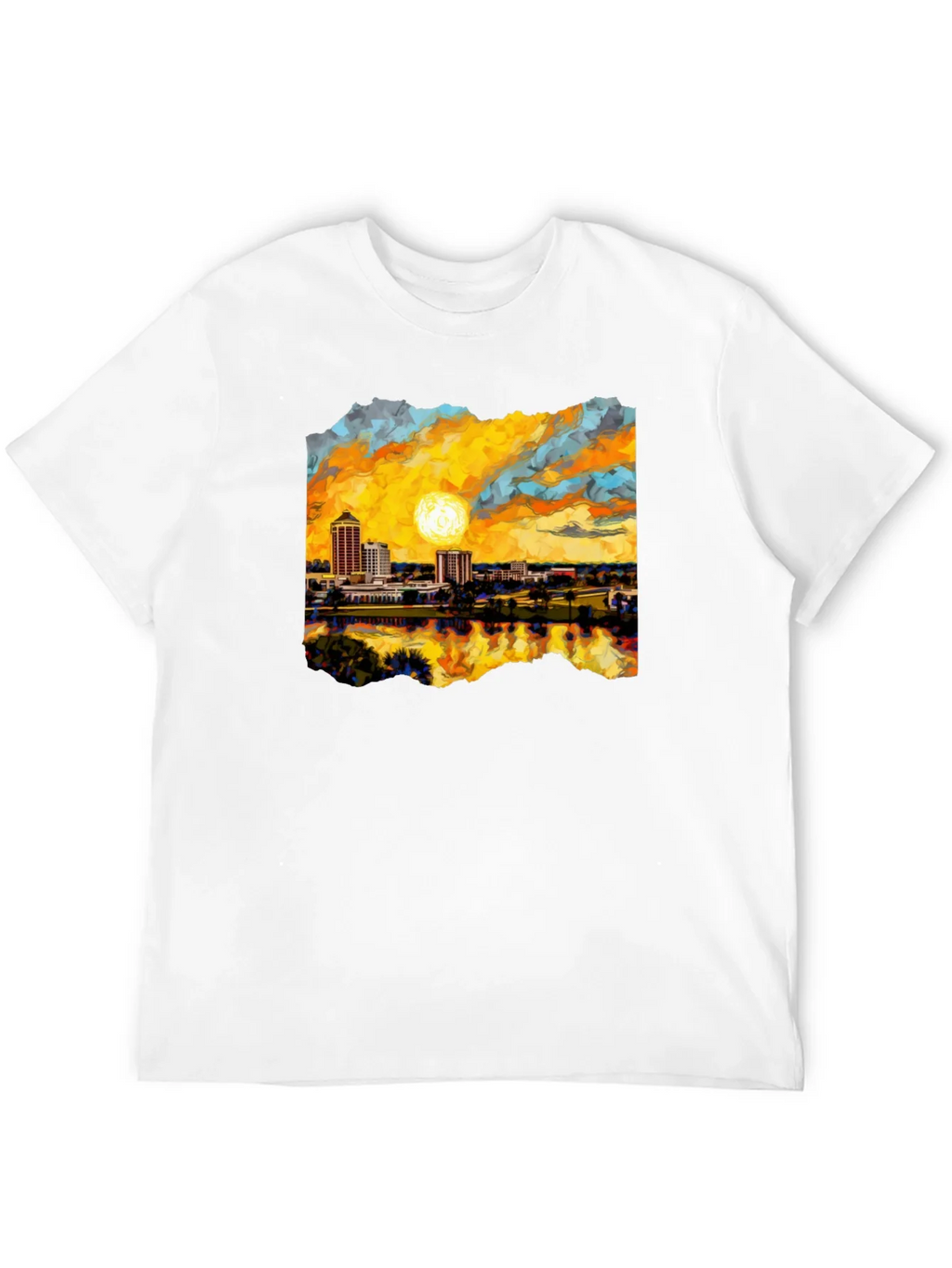 Jacksonville Florida Skyline T-Shirt product image 11