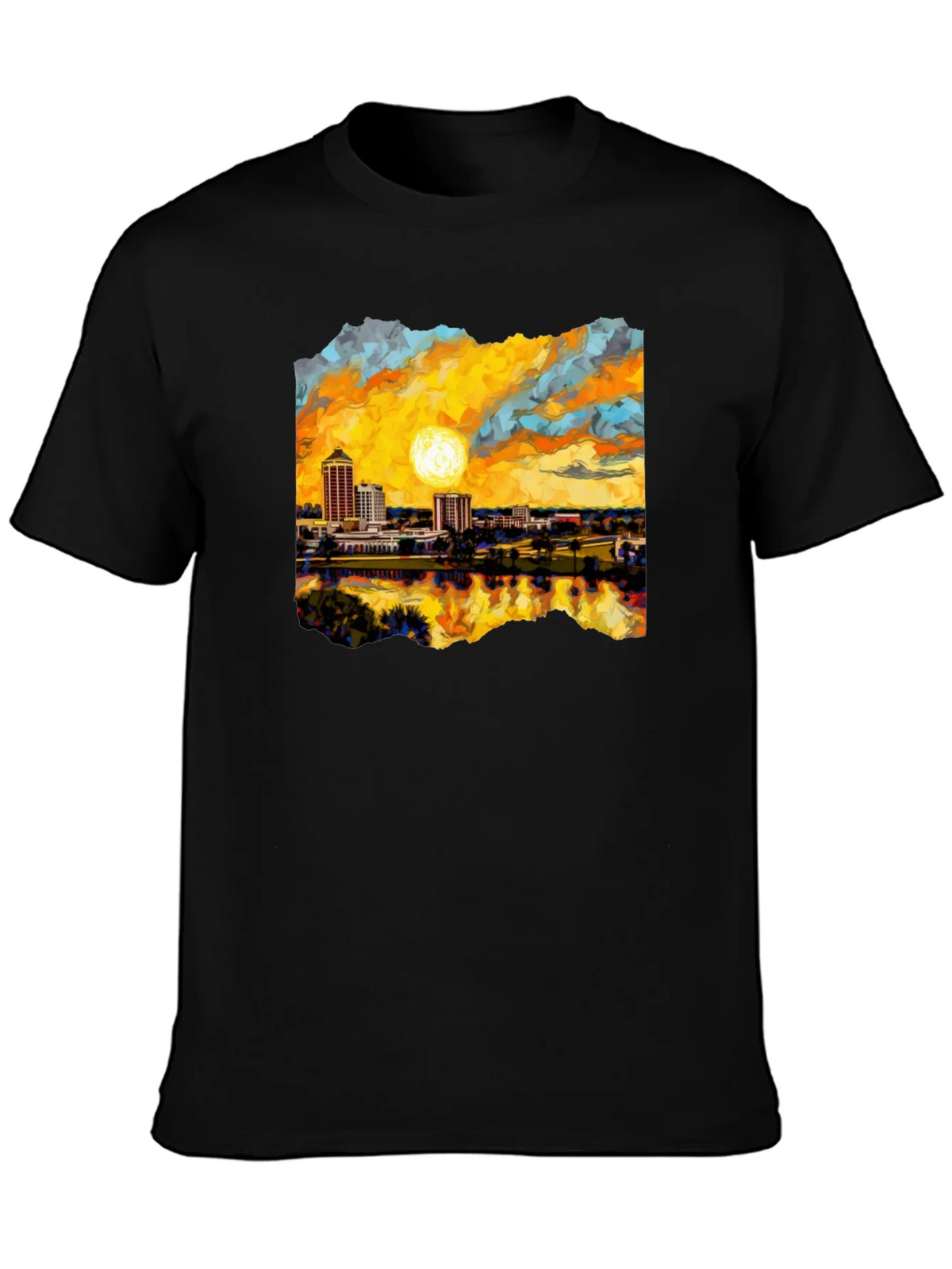 Jacksonville Florida Skyline T-Shirt product image 3