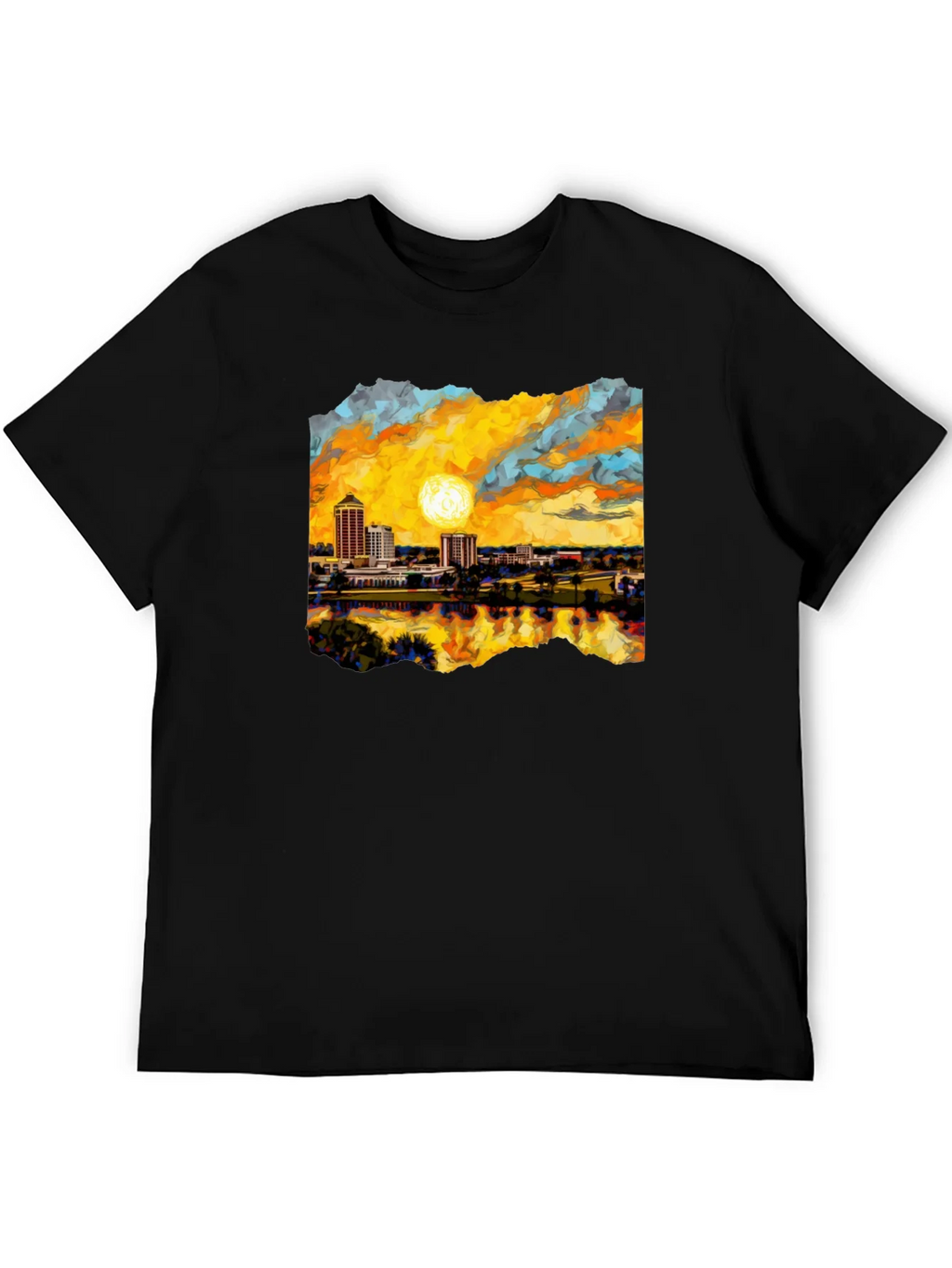 Jacksonville Florida Skyline T-Shirt product image 5
