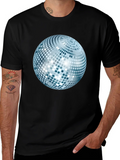 Disco Ball Graphic Black T-Shirt product image 1