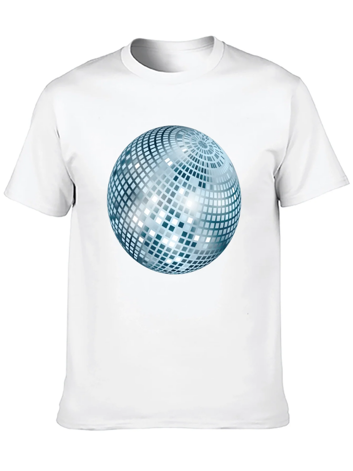 Disco Ball Graphic Black T-Shirt product image 9